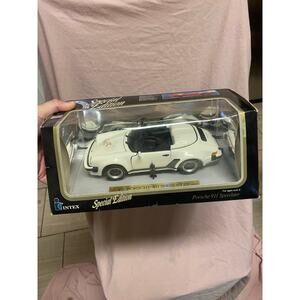 Intex Porsche 911 Speedster White 1:18 Scale Die Cast #28542 Special Edition